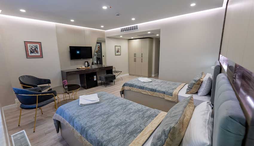 İş ve Tatil İçin İdeal Seçim: Twin Odalarımızda Modern ve Konforlu Konaklama